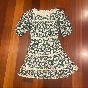“”OLIVACEOUS”” Bloom Again flowered summer dress Size Small with NEW TAGS 🏷